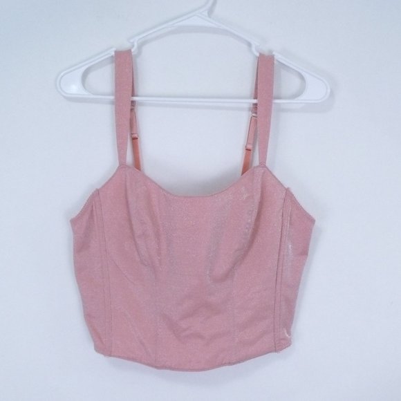 Victoria's Secret Tops - Vintage Victoria's Secret OS Sparkle Bustier Top